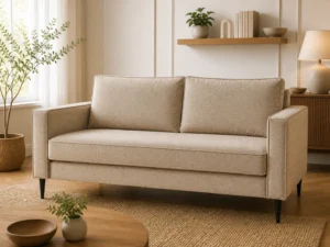 Kanapa SENNA - aranżacja w tkaninie Warm Beige Chenille